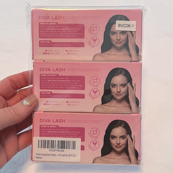 🌟3/$12 NWT 3 Pair False Eyelashes - Picture 12 of 12